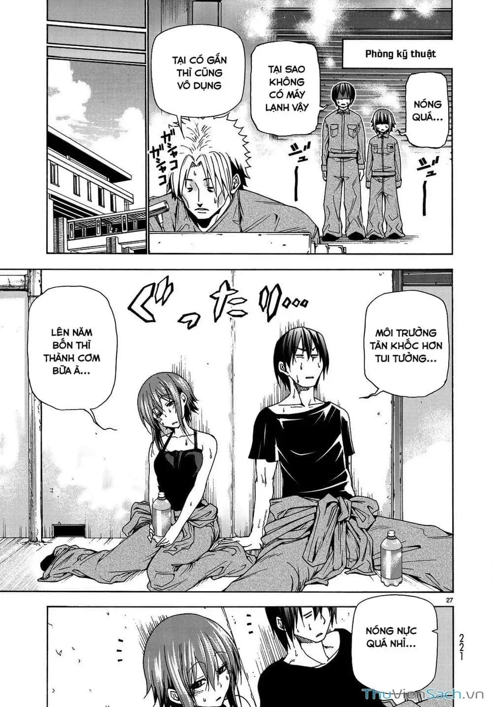 Truyện Tranh Cô Gái Thích Lặn - Grand Blue trang 3