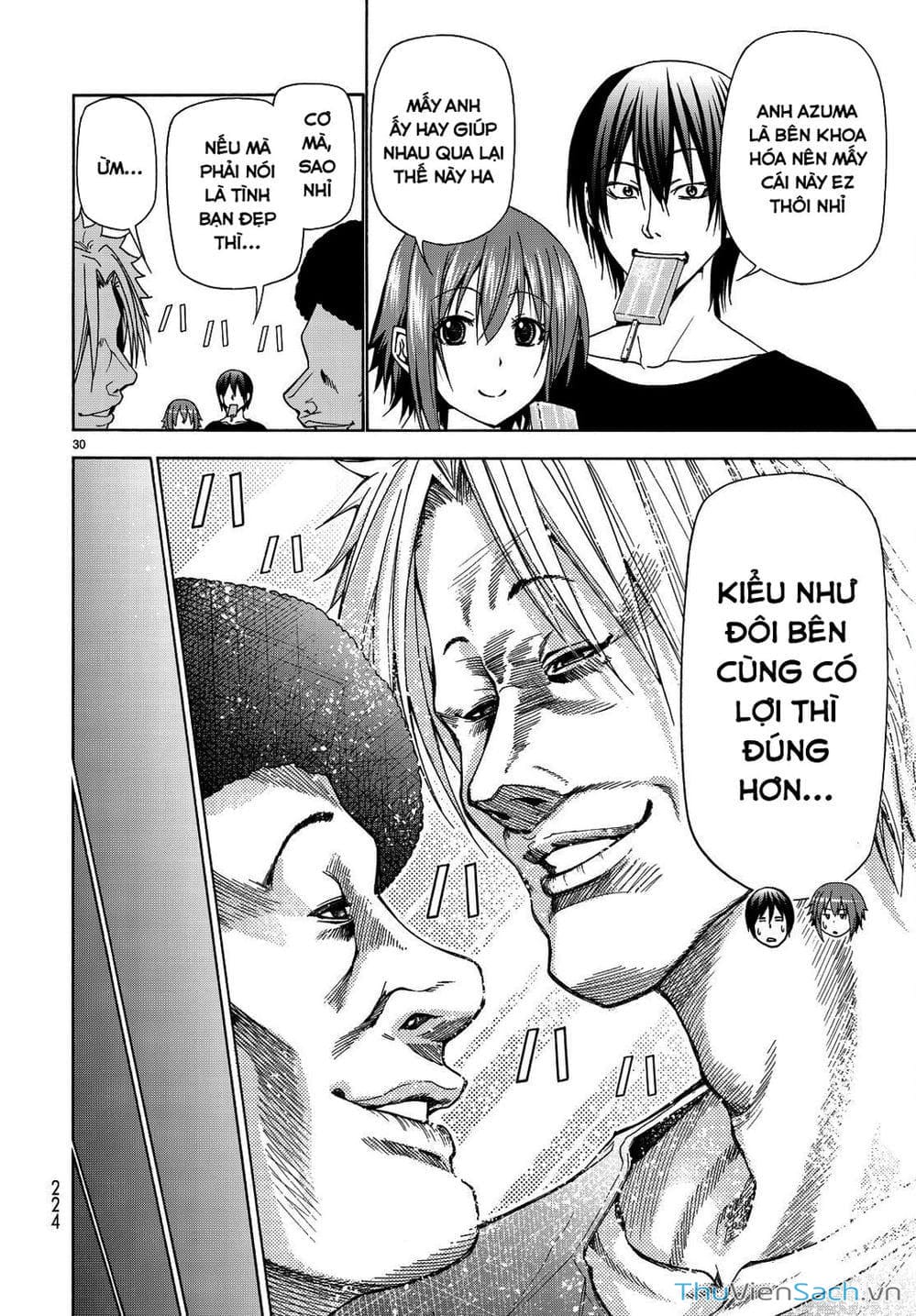 Truyện Tranh Cô Gái Thích Lặn - Grand Blue trang 3