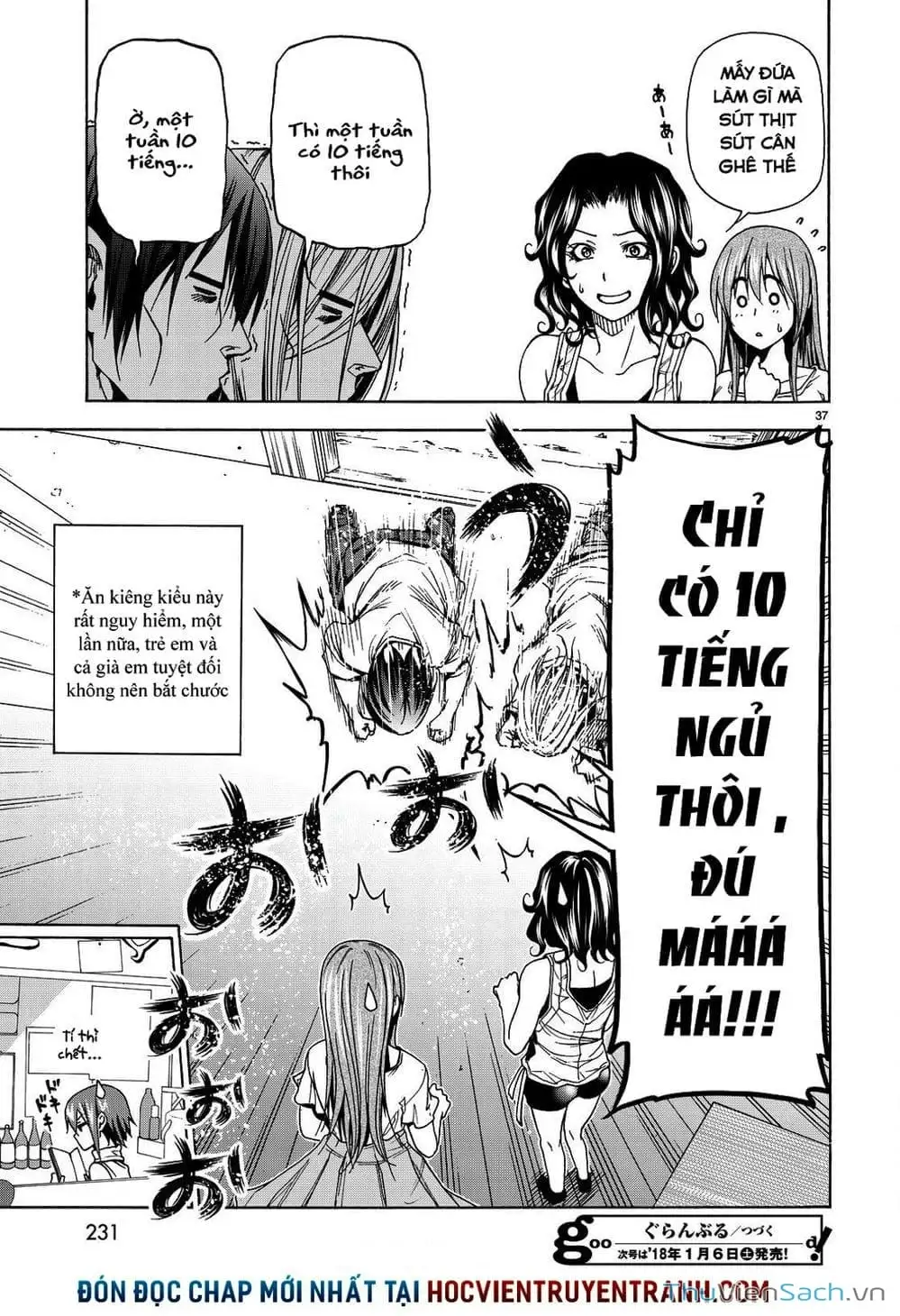 Truyện Tranh Cô Gái Thích Lặn - Grand Blue trang 3