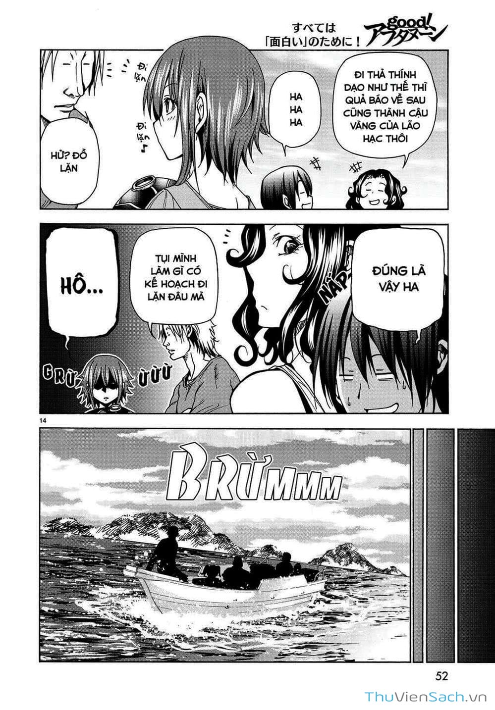 Truyện Tranh Cô Gái Thích Lặn - Grand Blue trang 3