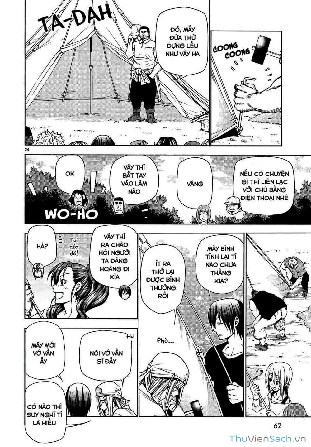 Truyện Tranh Cô Gái Thích Lặn - Grand Blue trang 3