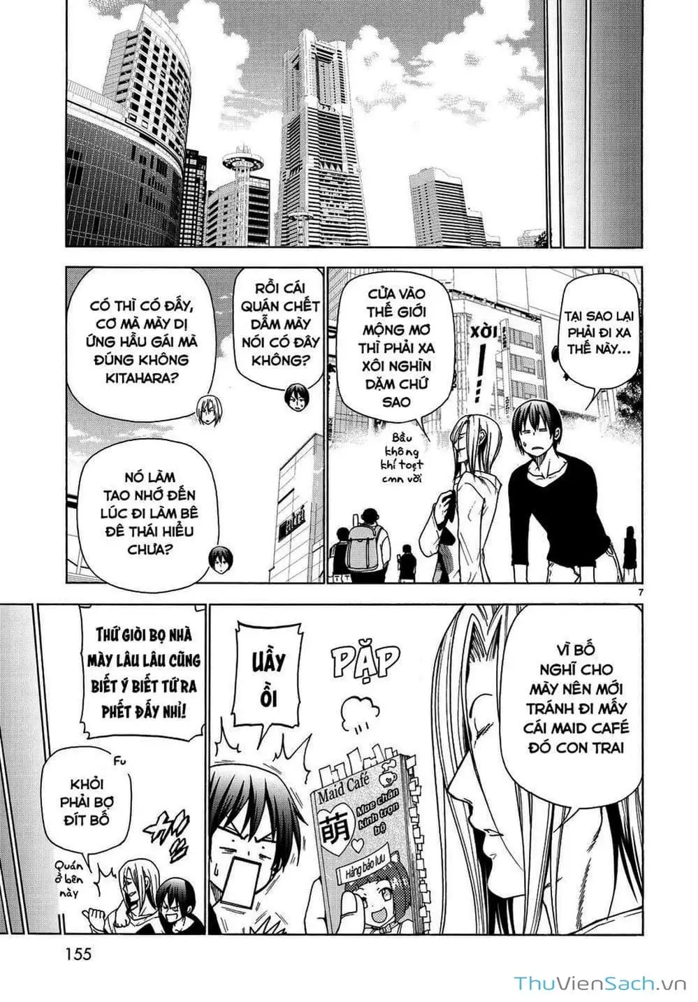 Truyện Tranh Cô Gái Thích Lặn - Grand Blue trang 3