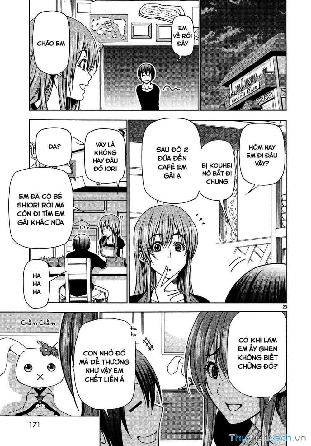 Truyện Tranh Cô Gái Thích Lặn - Grand Blue trang 3