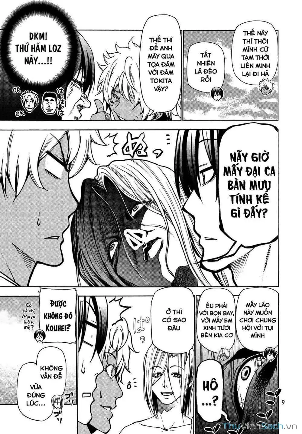 Truyện Tranh Cô Gái Thích Lặn - Grand Blue trang 3