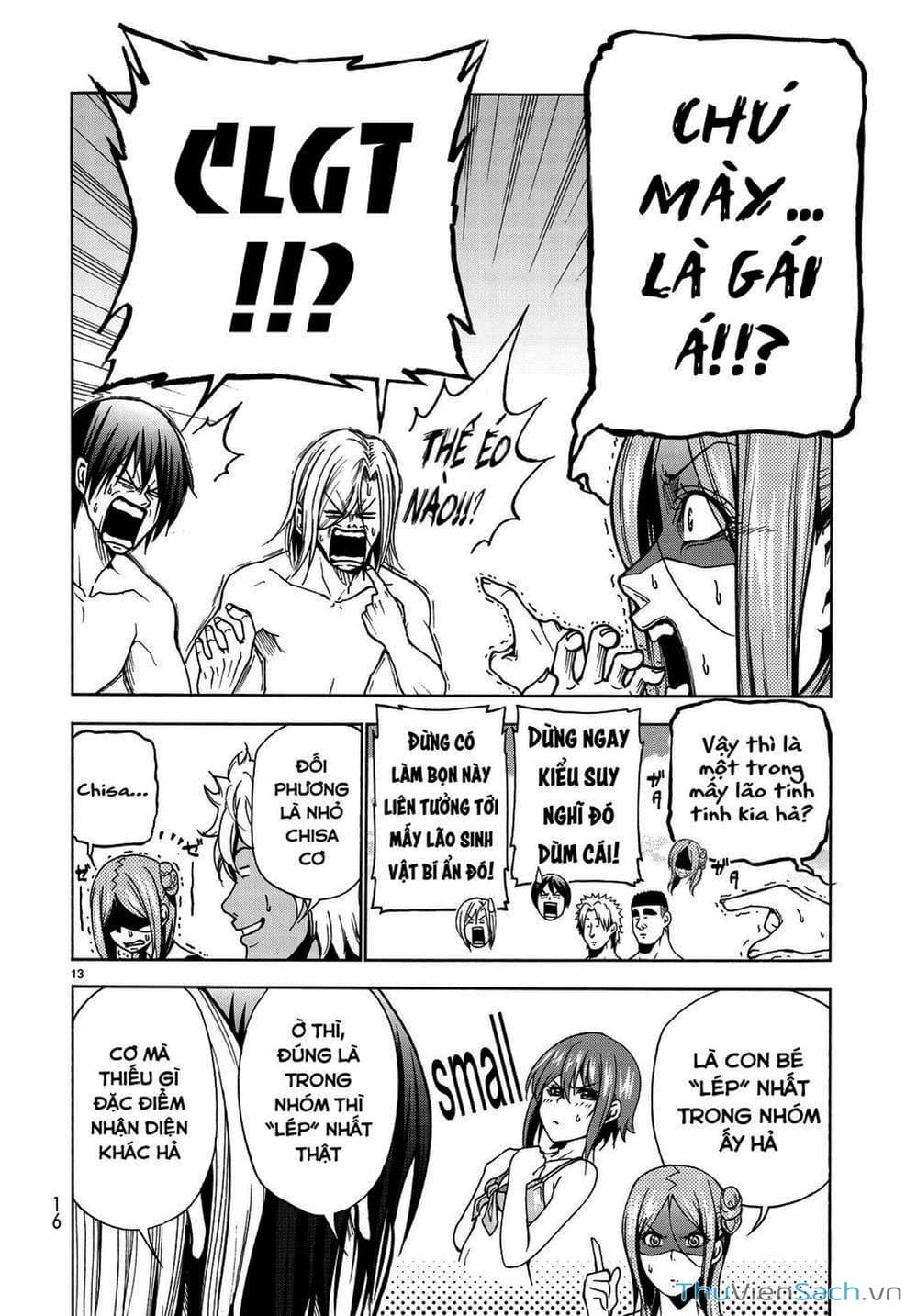 Truyện Tranh Cô Gái Thích Lặn - Grand Blue trang 3