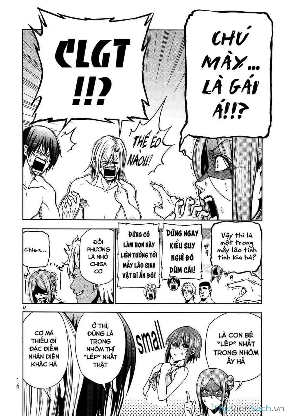 Truyện Tranh Cô Gái Thích Lặn - Grand Blue trang 3