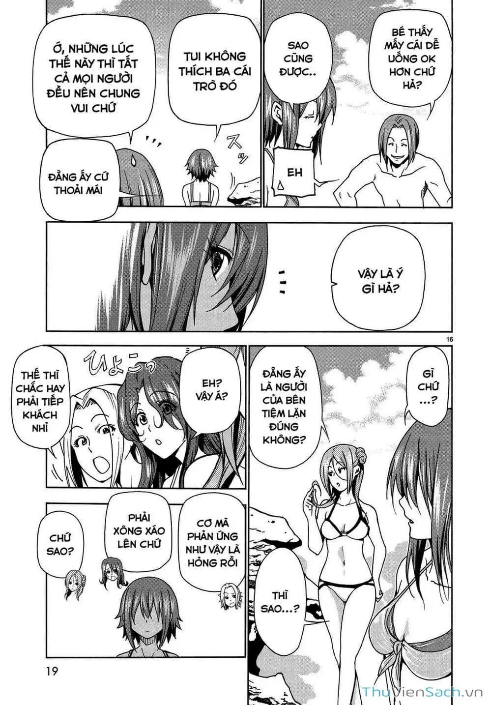 Truyện Tranh Cô Gái Thích Lặn - Grand Blue trang 3