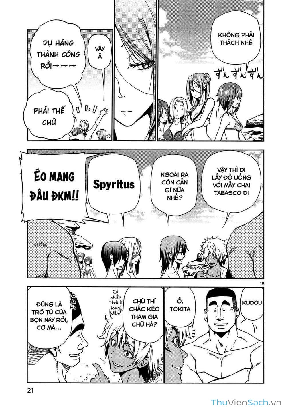 Truyện Tranh Cô Gái Thích Lặn - Grand Blue trang 3