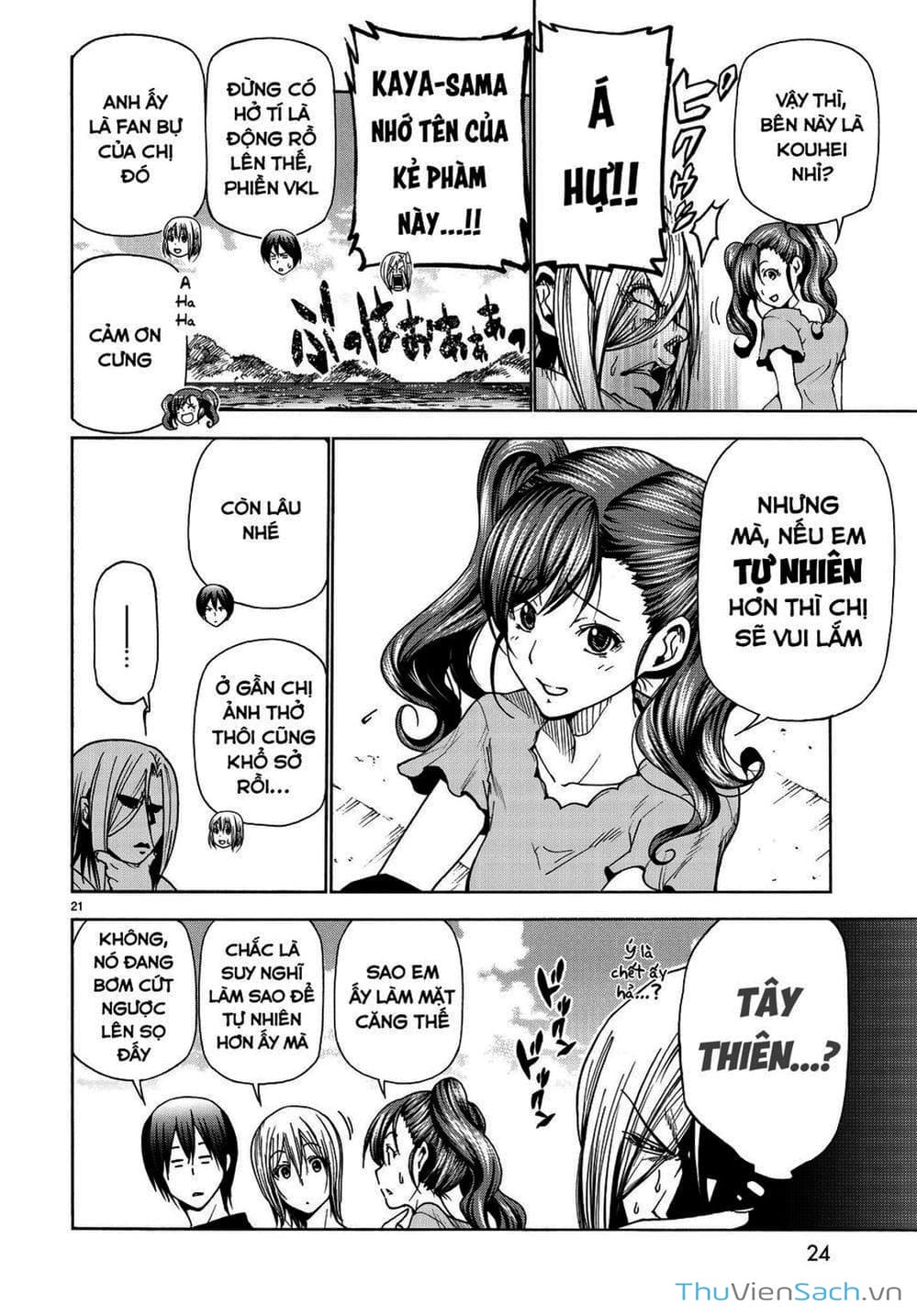 Truyện Tranh Cô Gái Thích Lặn - Grand Blue trang 3