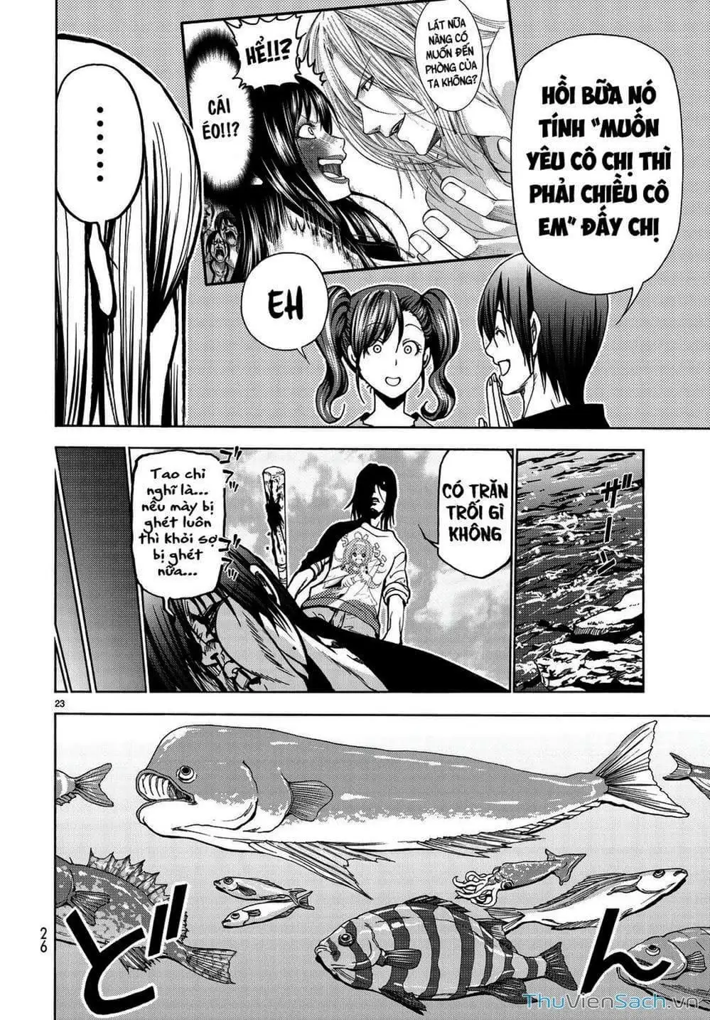 Truyện Tranh Cô Gái Thích Lặn - Grand Blue trang 3