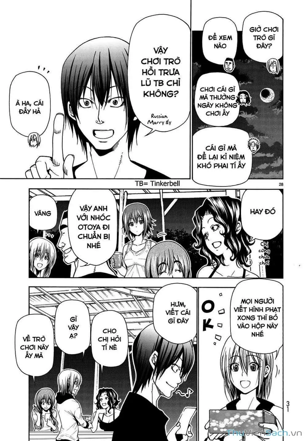 Truyện Tranh Cô Gái Thích Lặn - Grand Blue trang 3