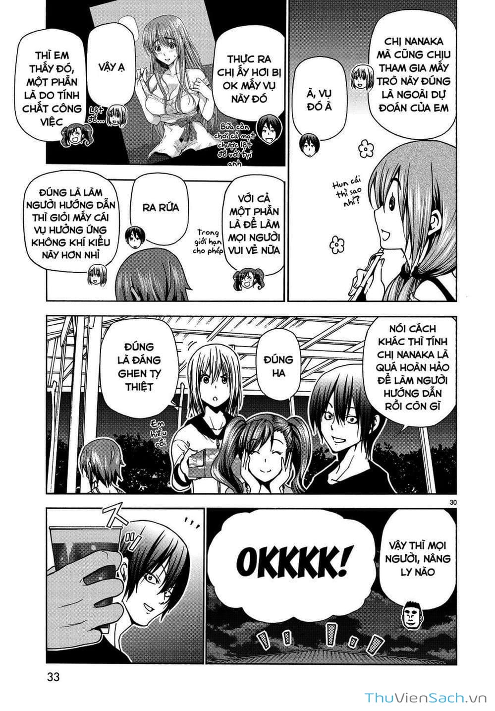 Truyện Tranh Cô Gái Thích Lặn - Grand Blue trang 3