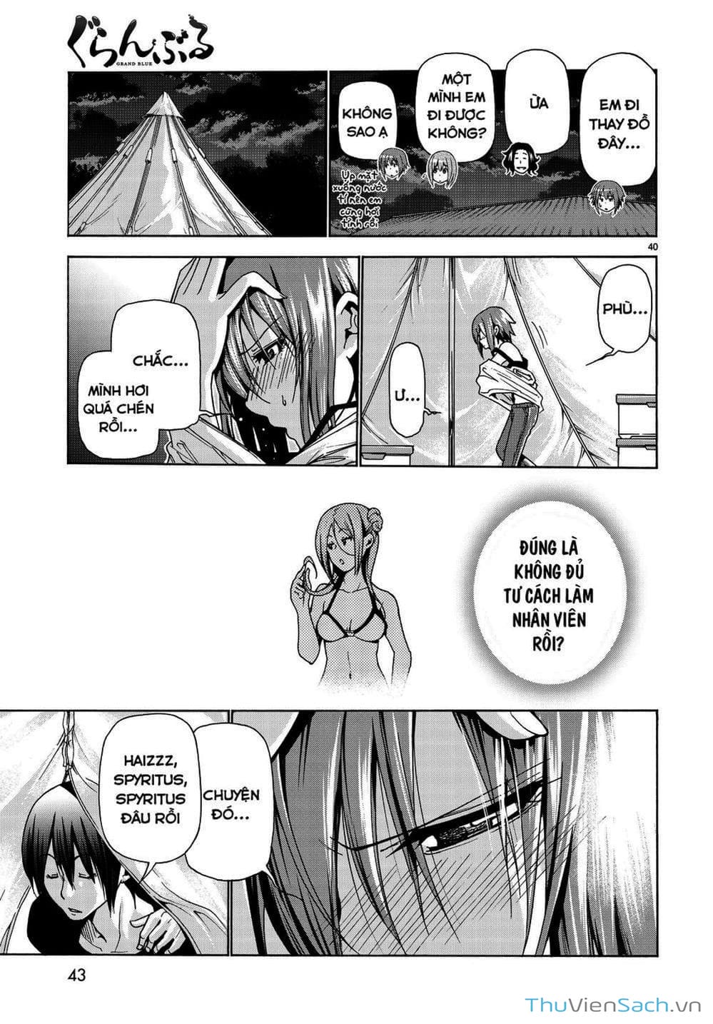 Truyện Tranh Cô Gái Thích Lặn - Grand Blue trang 3