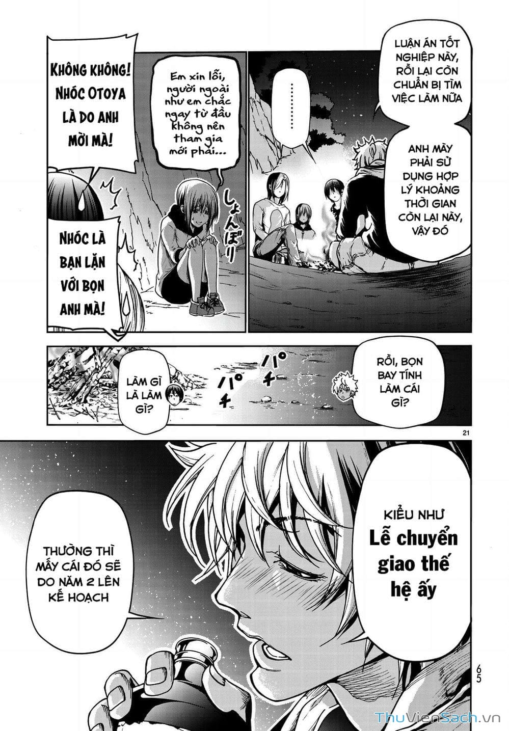 Truyện Tranh Cô Gái Thích Lặn - Grand Blue trang 3