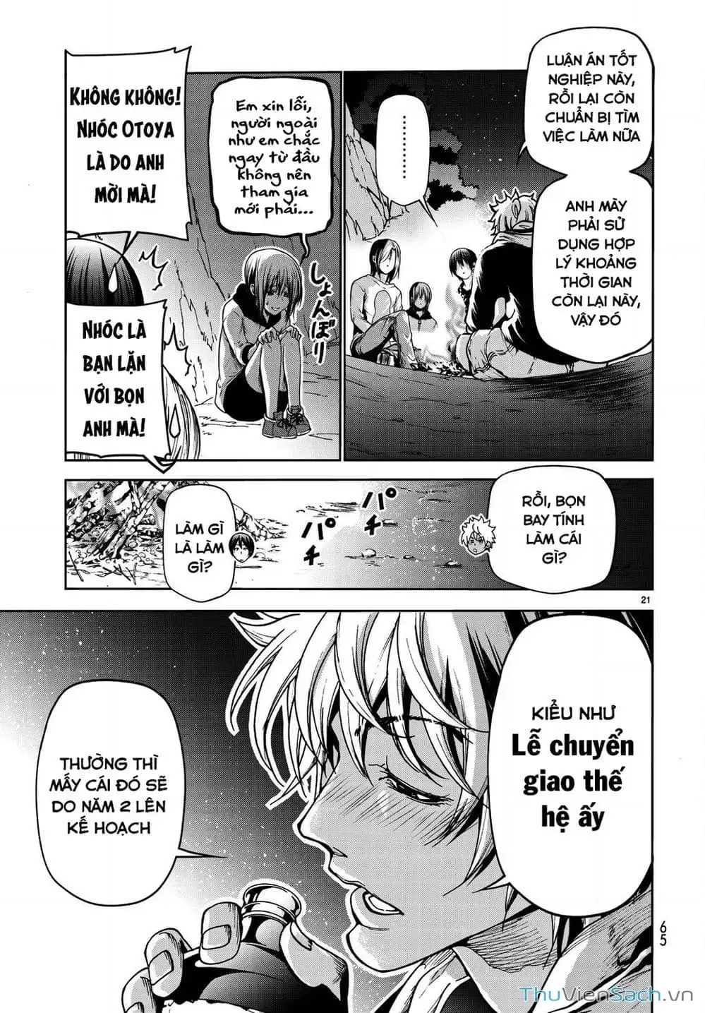 Truyện Tranh Cô Gái Thích Lặn - Grand Blue trang 3