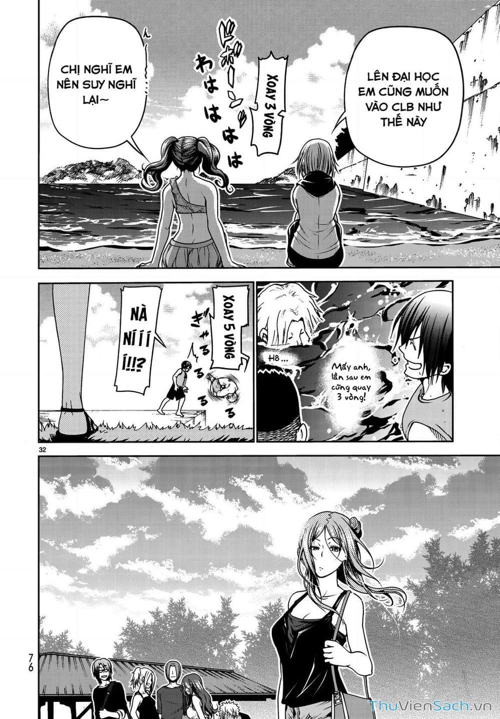 Truyện Tranh Cô Gái Thích Lặn - Grand Blue trang 3