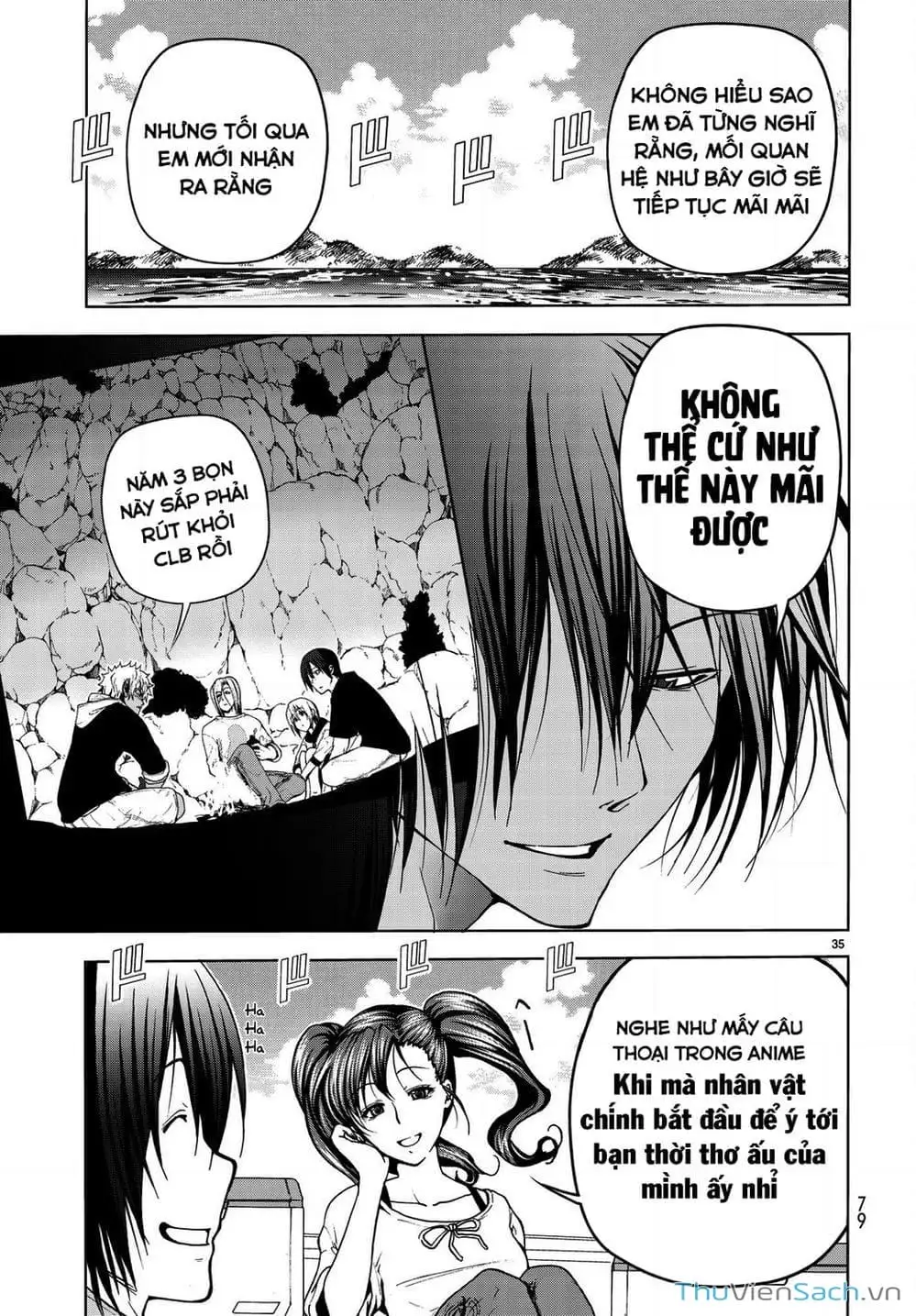 Truyện Tranh Cô Gái Thích Lặn - Grand Blue trang 3