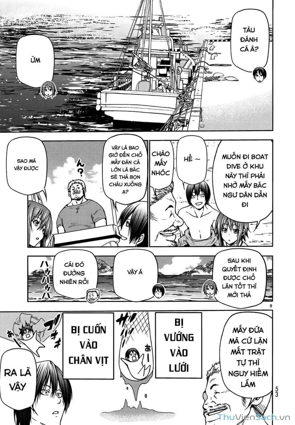 Truyện Tranh Cô Gái Thích Lặn - Grand Blue trang 3