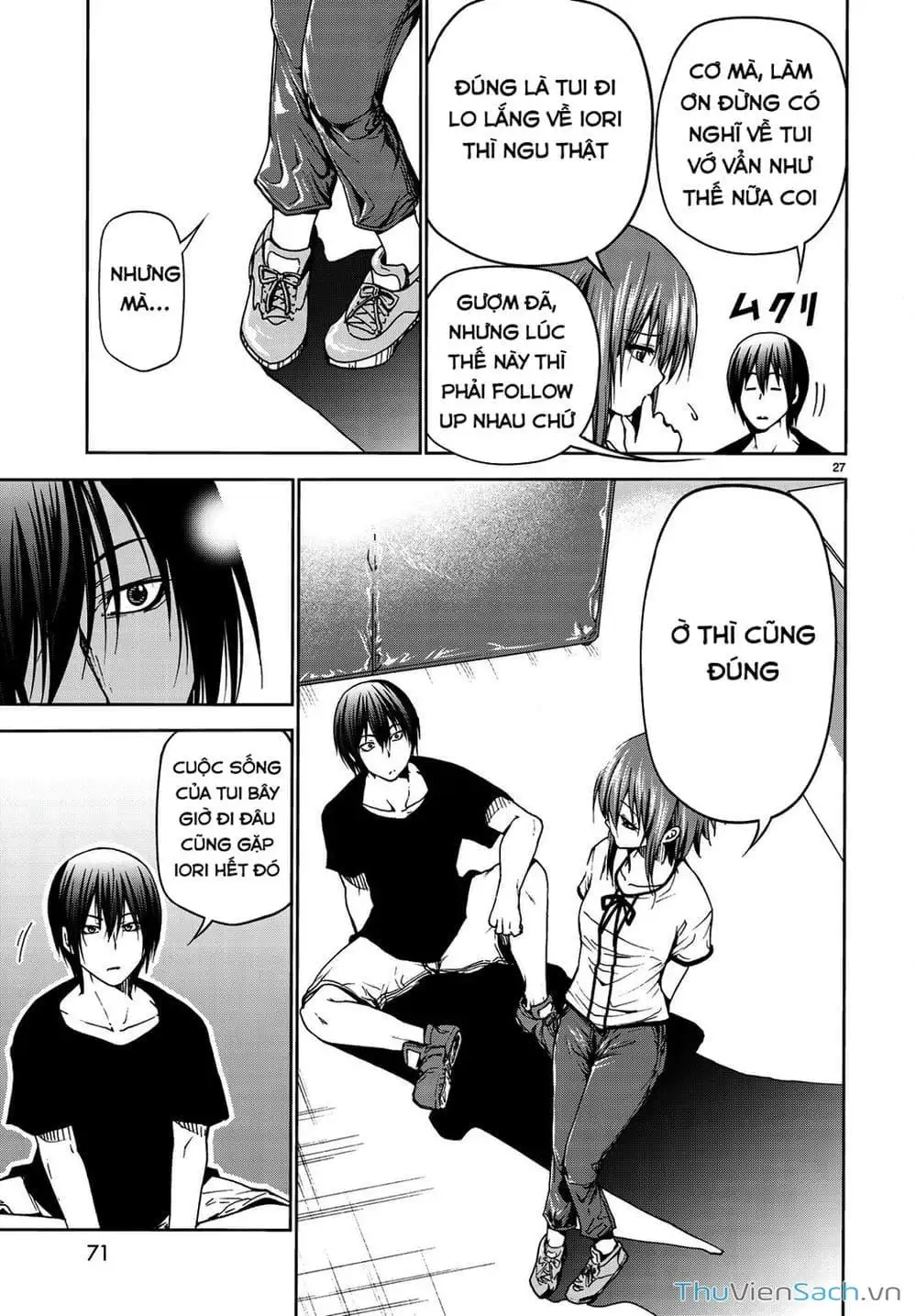 Truyện Tranh Cô Gái Thích Lặn - Grand Blue trang 3