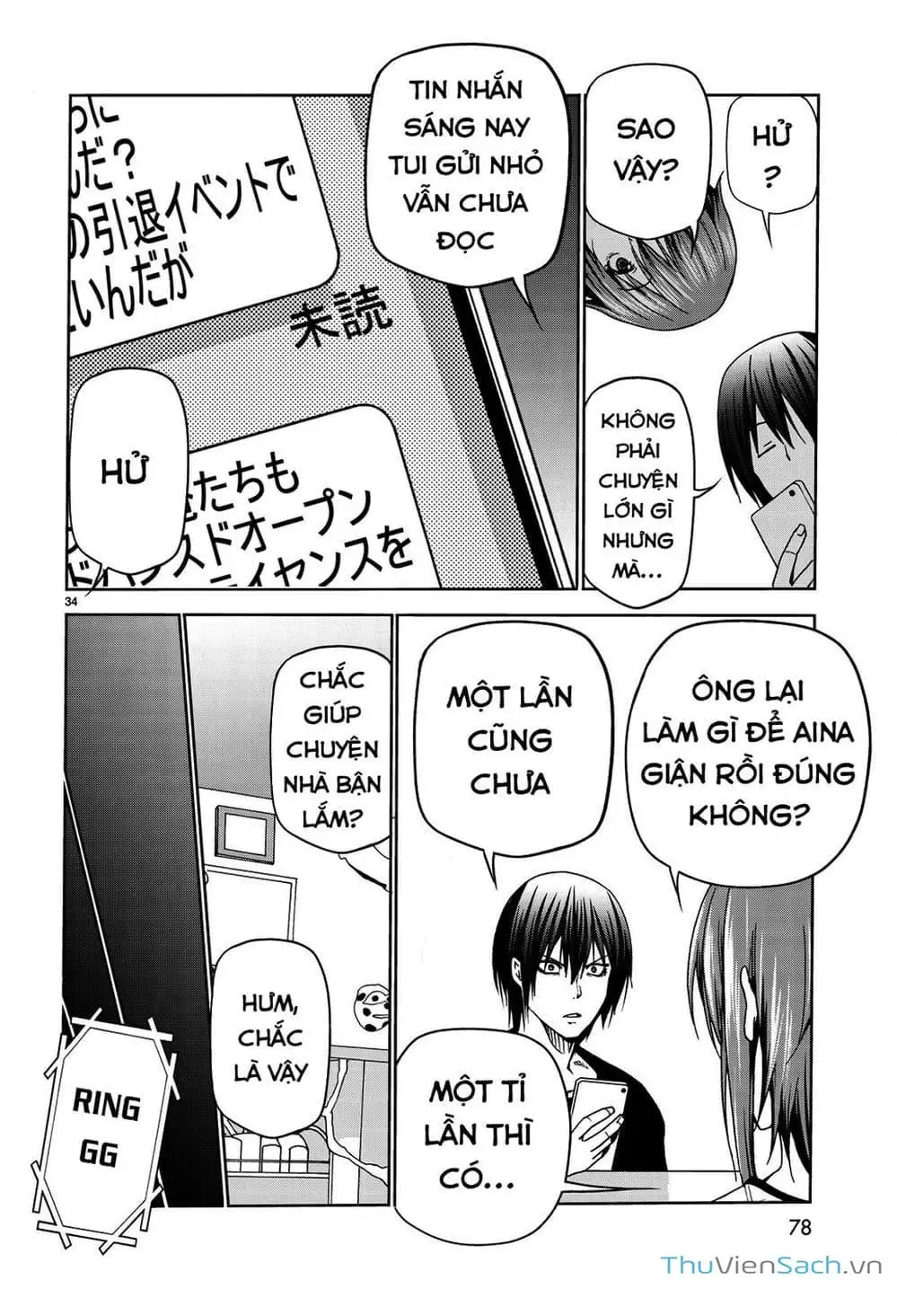 Truyện Tranh Cô Gái Thích Lặn - Grand Blue trang 3