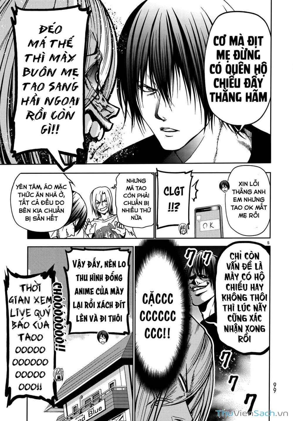 Truyện Tranh Cô Gái Thích Lặn - Grand Blue trang 3