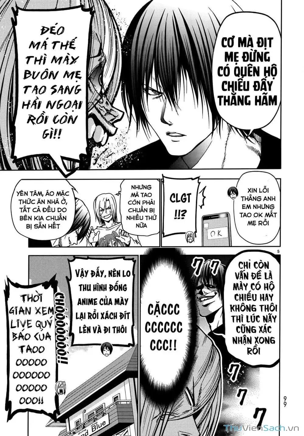 Truyện Tranh Cô Gái Thích Lặn - Grand Blue trang 3