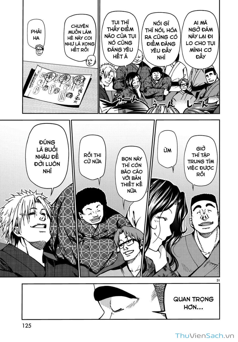 Truyện Tranh Cô Gái Thích Lặn - Grand Blue trang 3