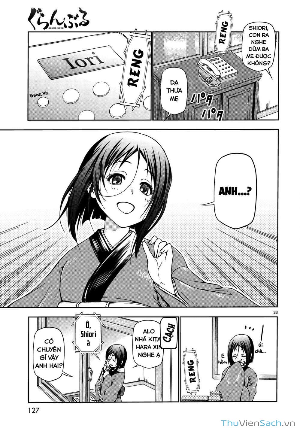 Truyện Tranh Cô Gái Thích Lặn - Grand Blue trang 3