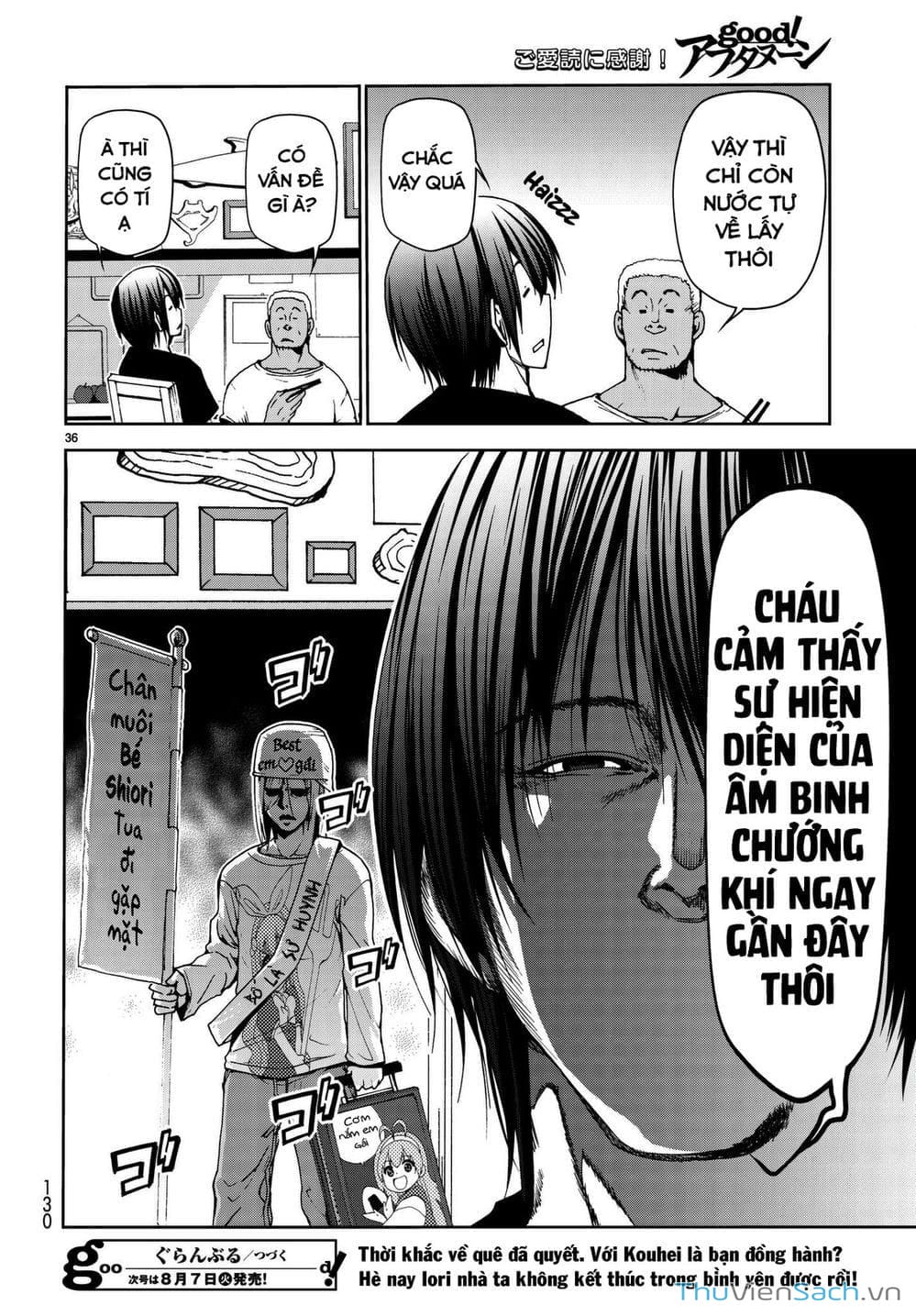 Truyện Tranh Cô Gái Thích Lặn - Grand Blue trang 3