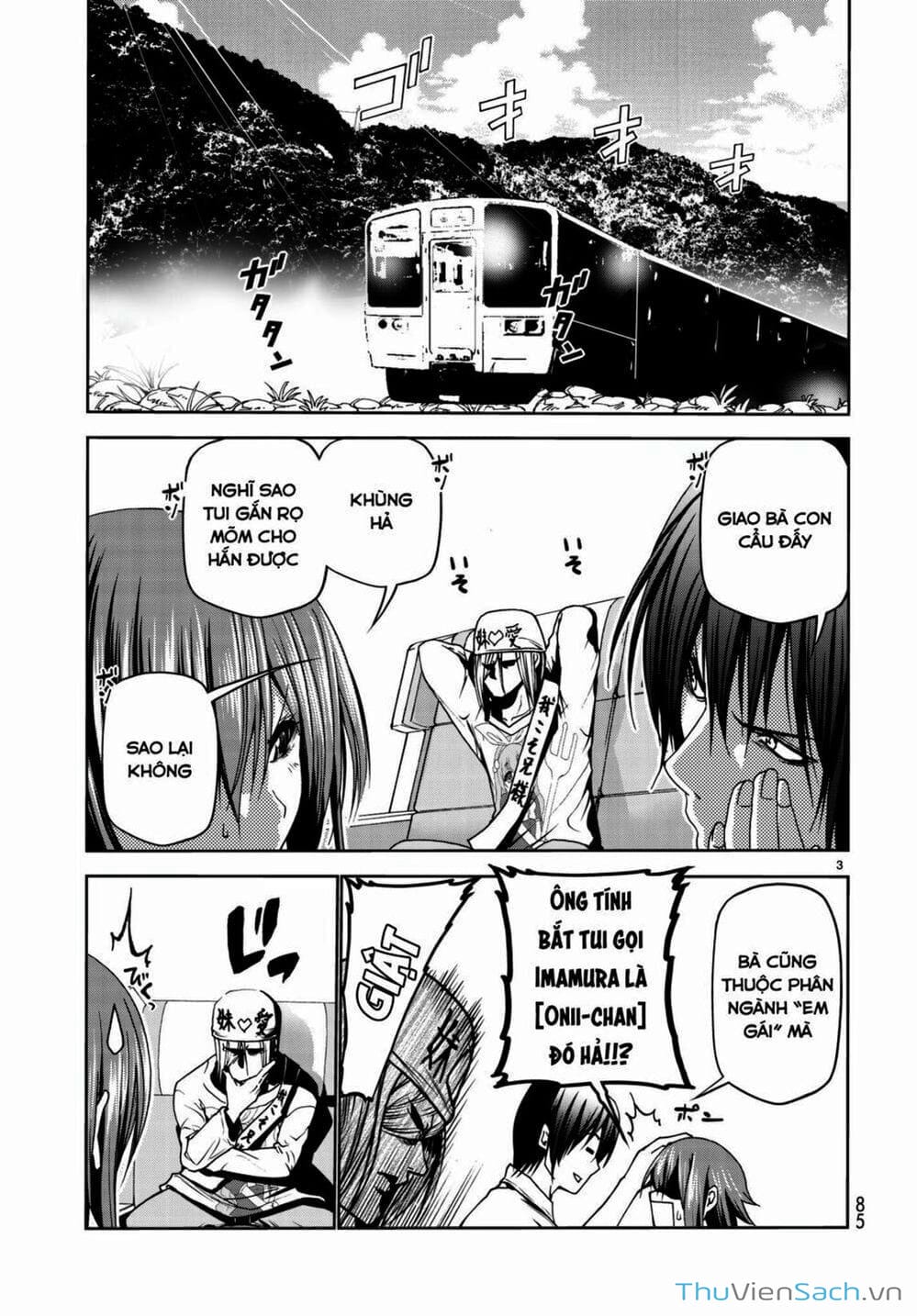 Truyện Tranh Cô Gái Thích Lặn - Grand Blue trang 3