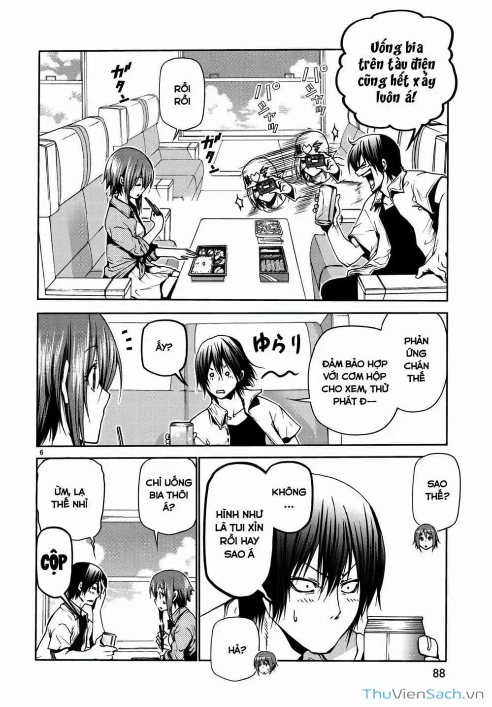 Truyện Tranh Cô Gái Thích Lặn - Grand Blue trang 3