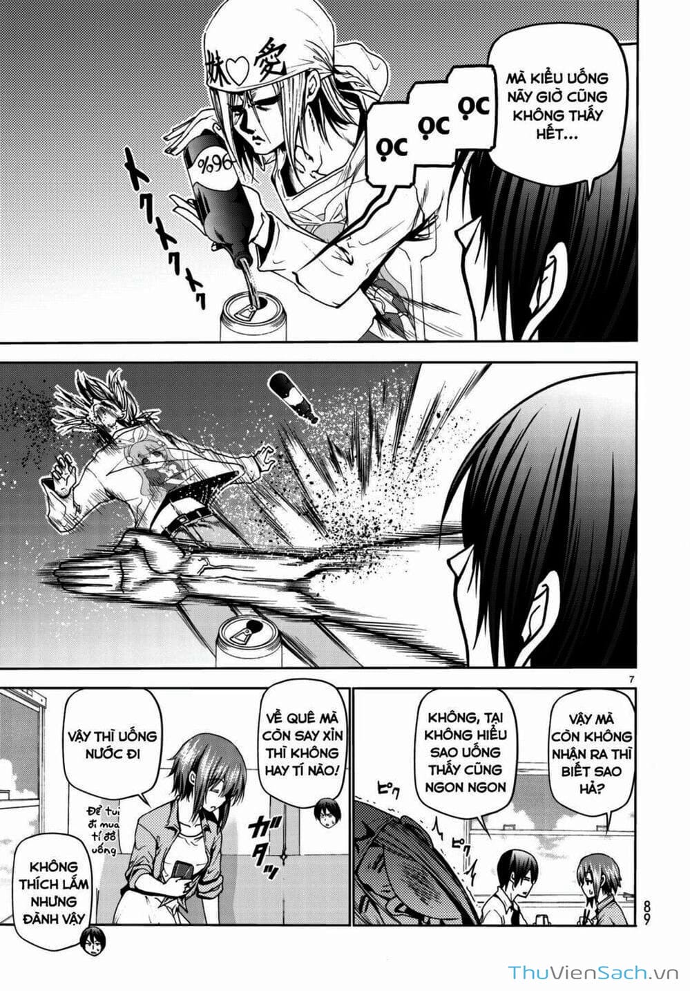 Truyện Tranh Cô Gái Thích Lặn - Grand Blue trang 3