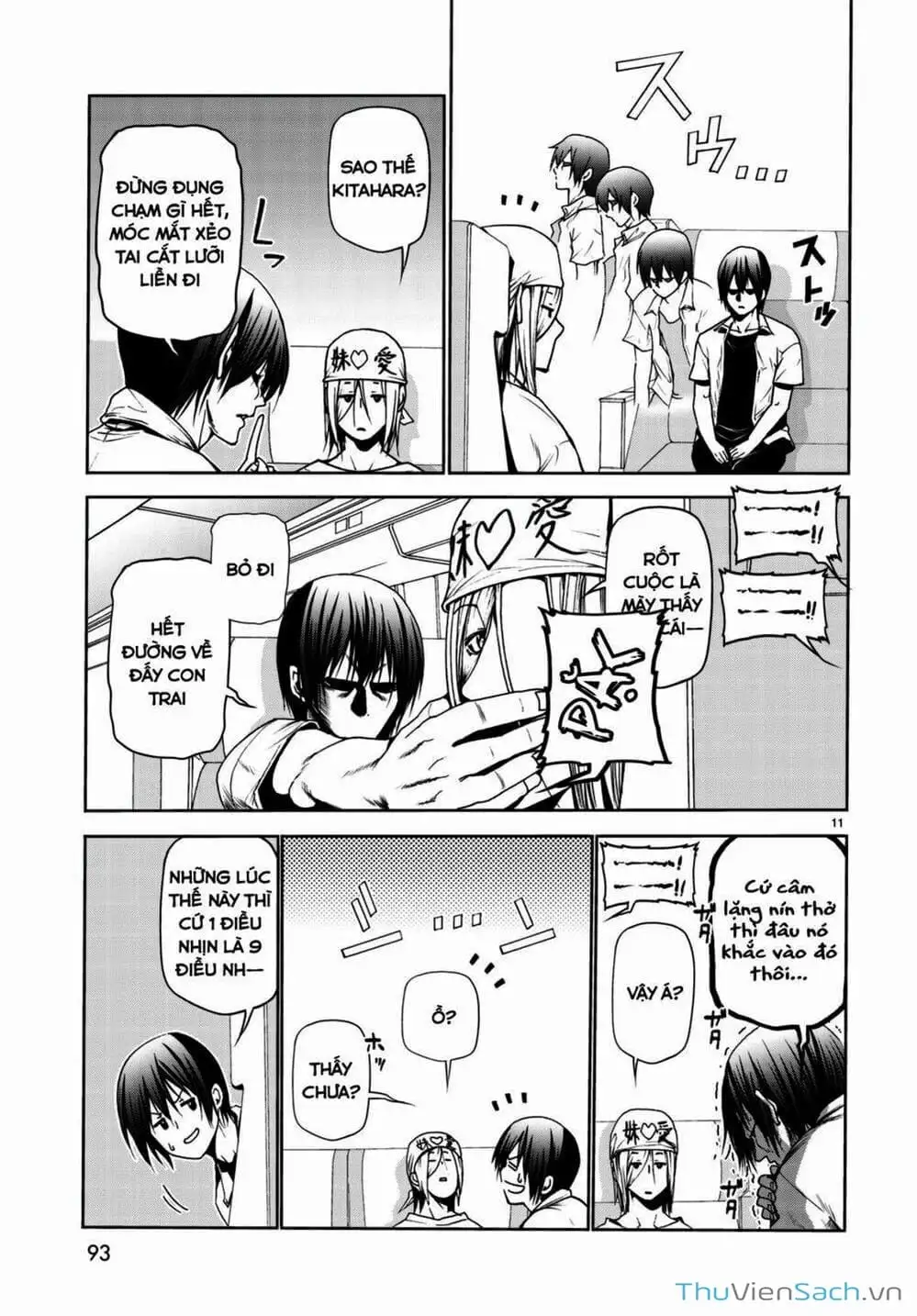 Truyện Tranh Cô Gái Thích Lặn - Grand Blue trang 3