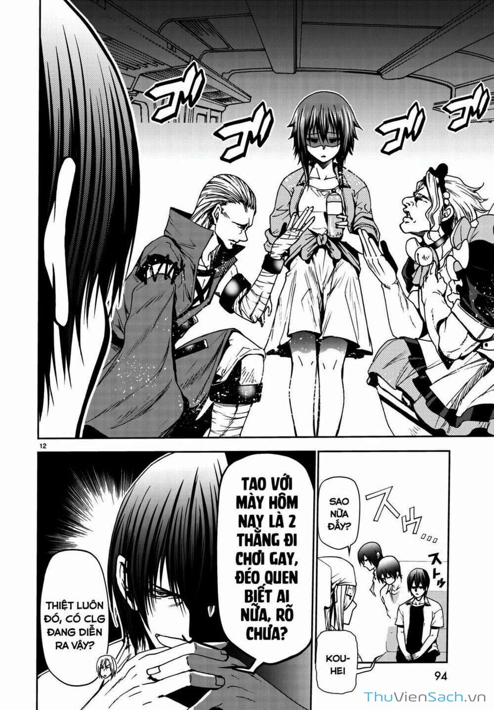 Truyện Tranh Cô Gái Thích Lặn - Grand Blue trang 3