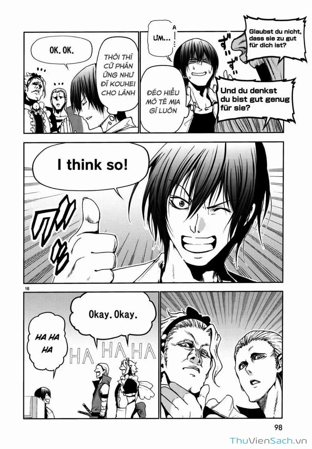 Truyện Tranh Cô Gái Thích Lặn - Grand Blue trang 3