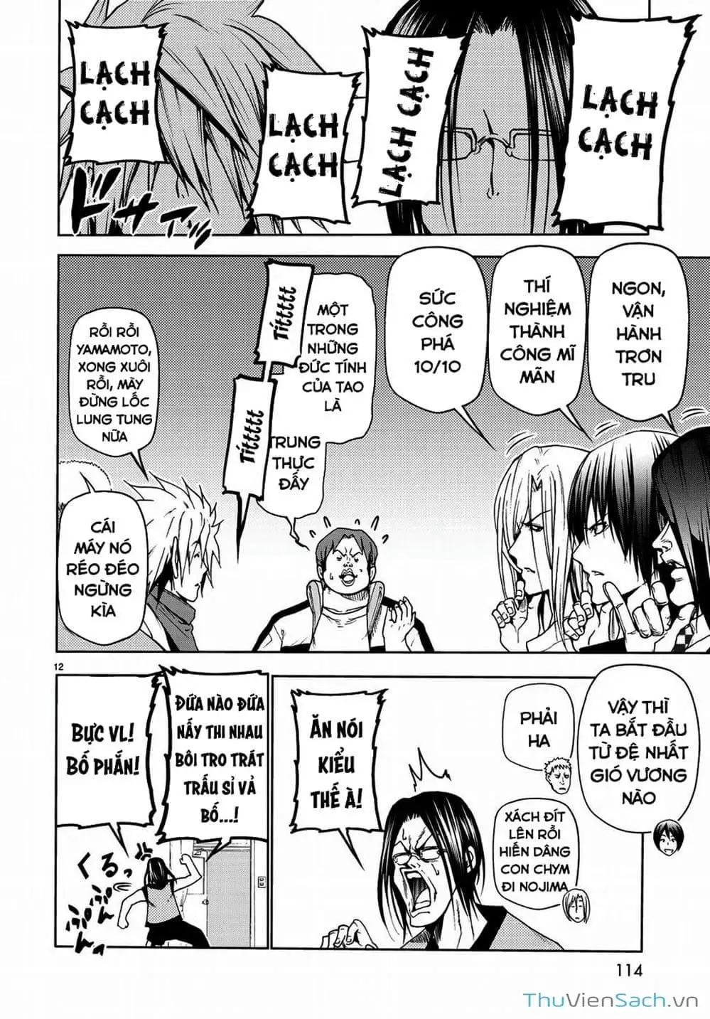 Truyện Tranh Cô Gái Thích Lặn - Grand Blue trang 3