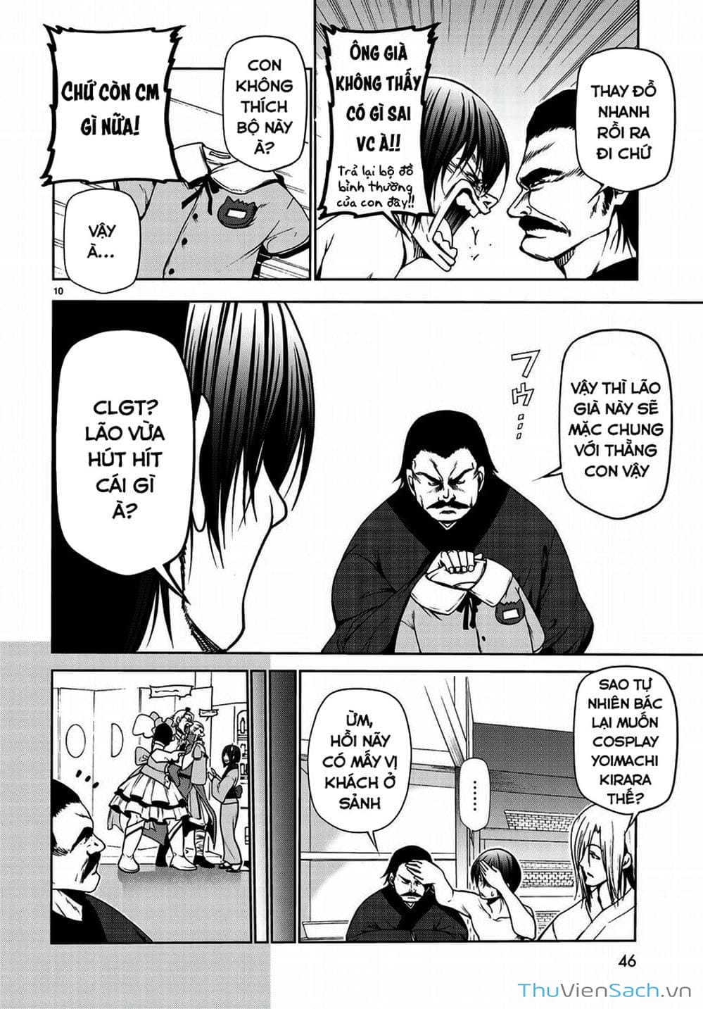 Truyện Tranh Cô Gái Thích Lặn - Grand Blue trang 3