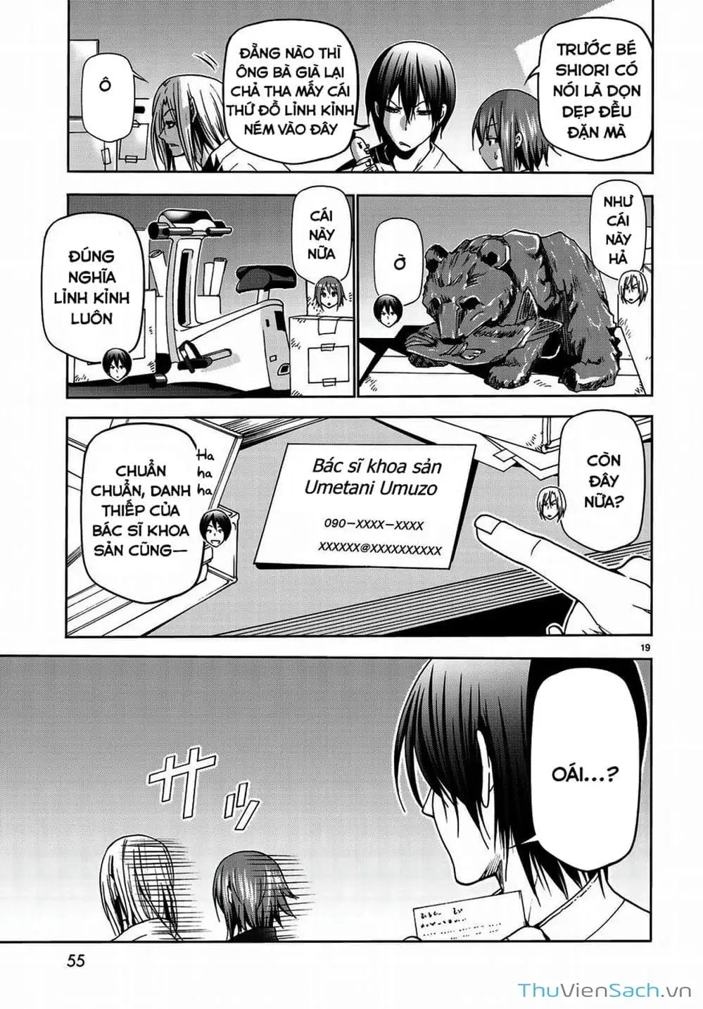 Truyện Tranh Cô Gái Thích Lặn - Grand Blue trang 3