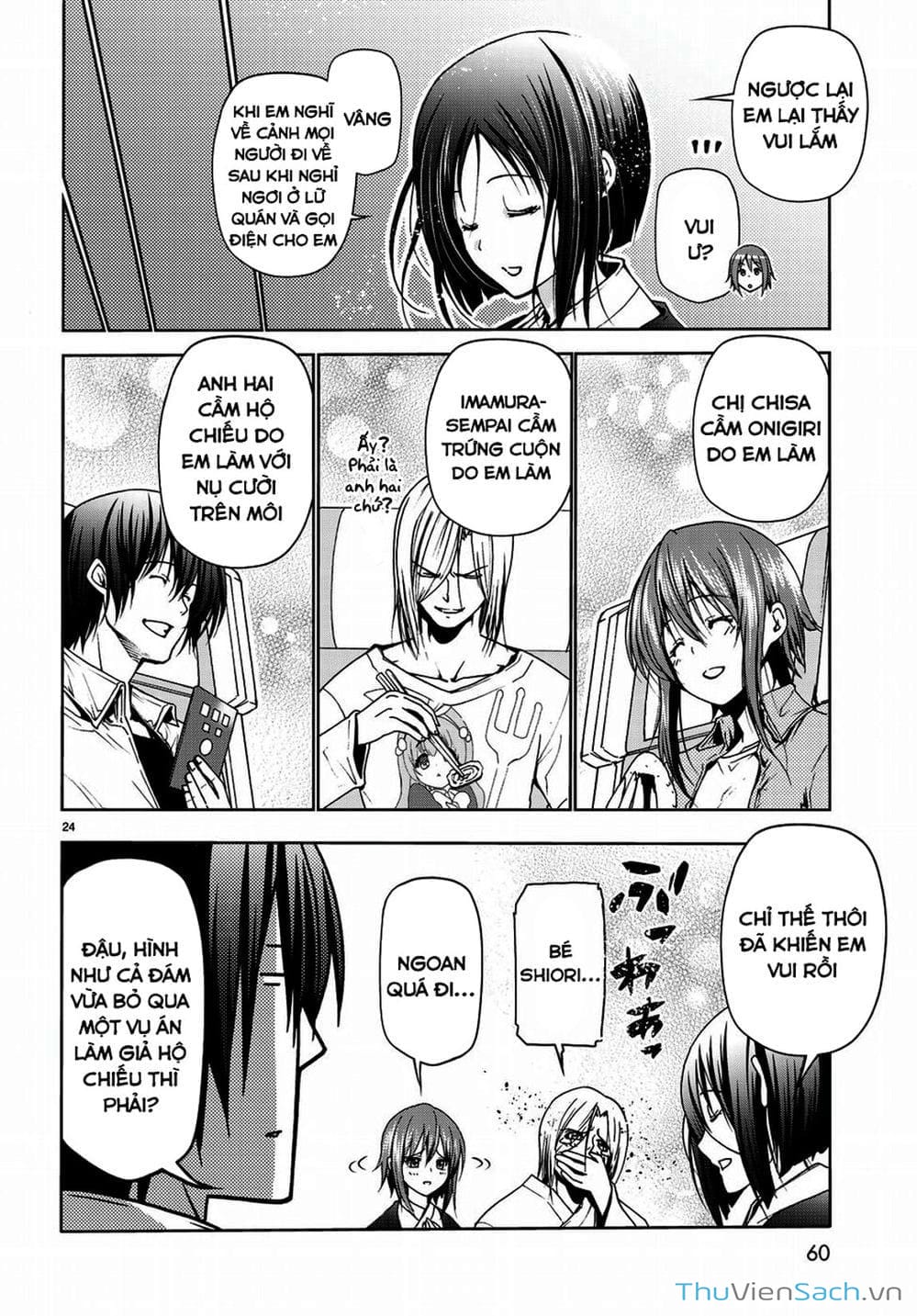 Truyện Tranh Cô Gái Thích Lặn - Grand Blue trang 3