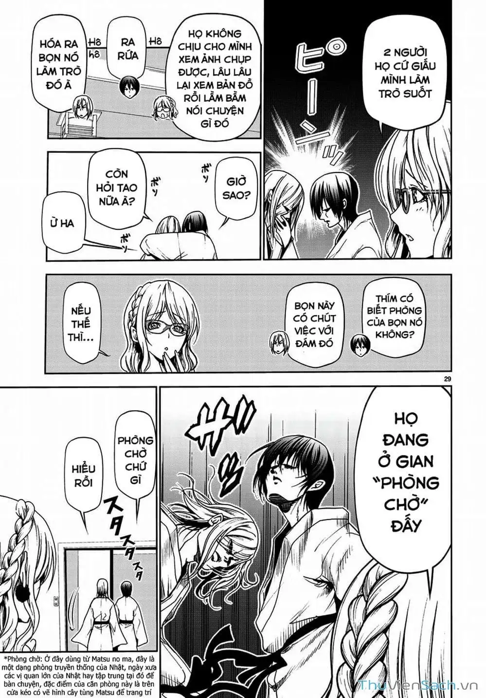 Truyện Tranh Cô Gái Thích Lặn - Grand Blue trang 3