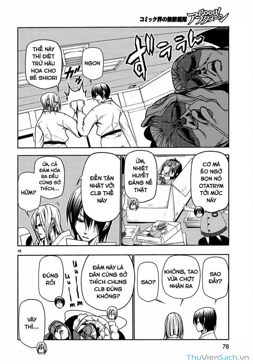 Truyện Tranh Cô Gái Thích Lặn - Grand Blue trang 3