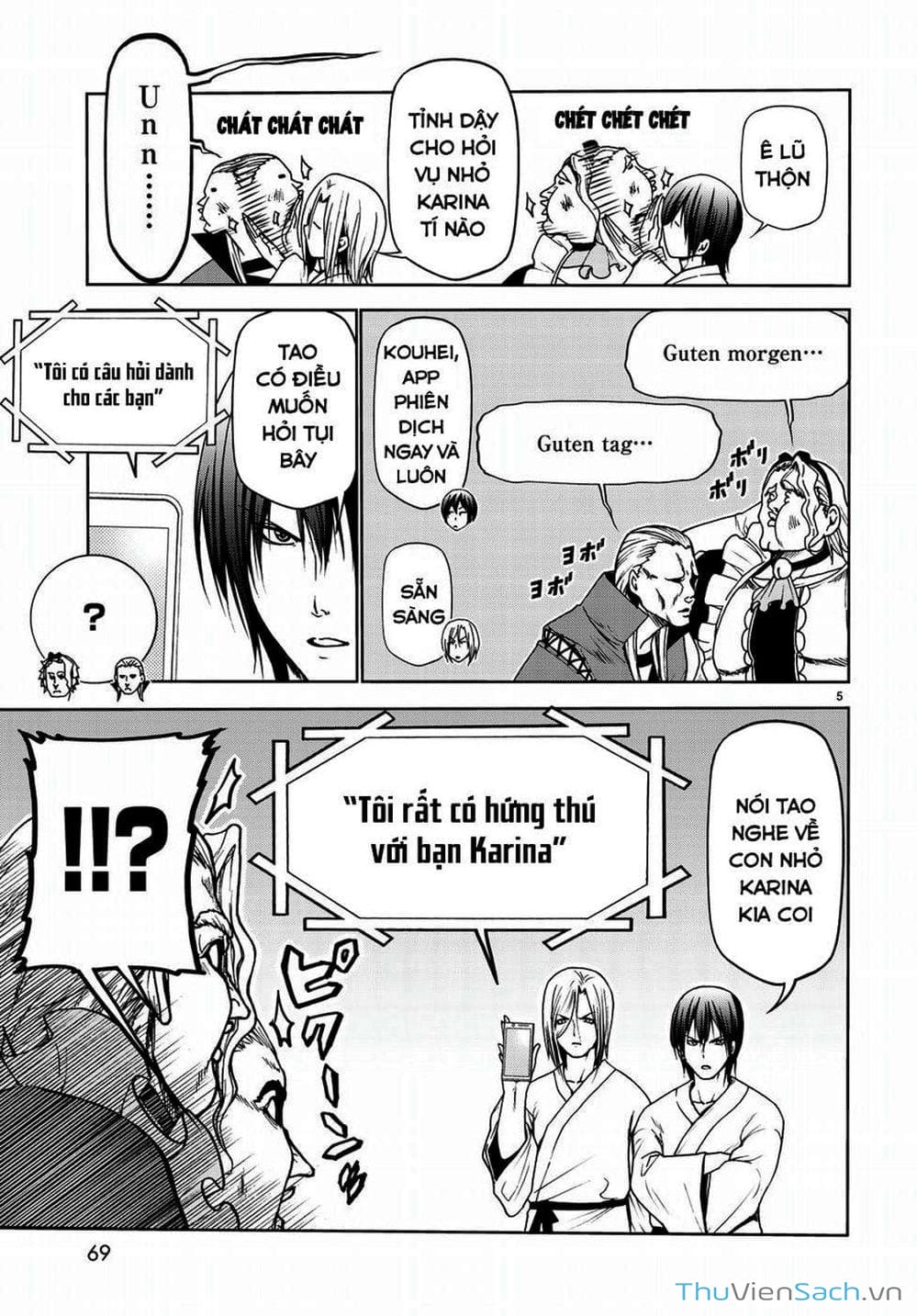 Truyện Tranh Cô Gái Thích Lặn - Grand Blue trang 3