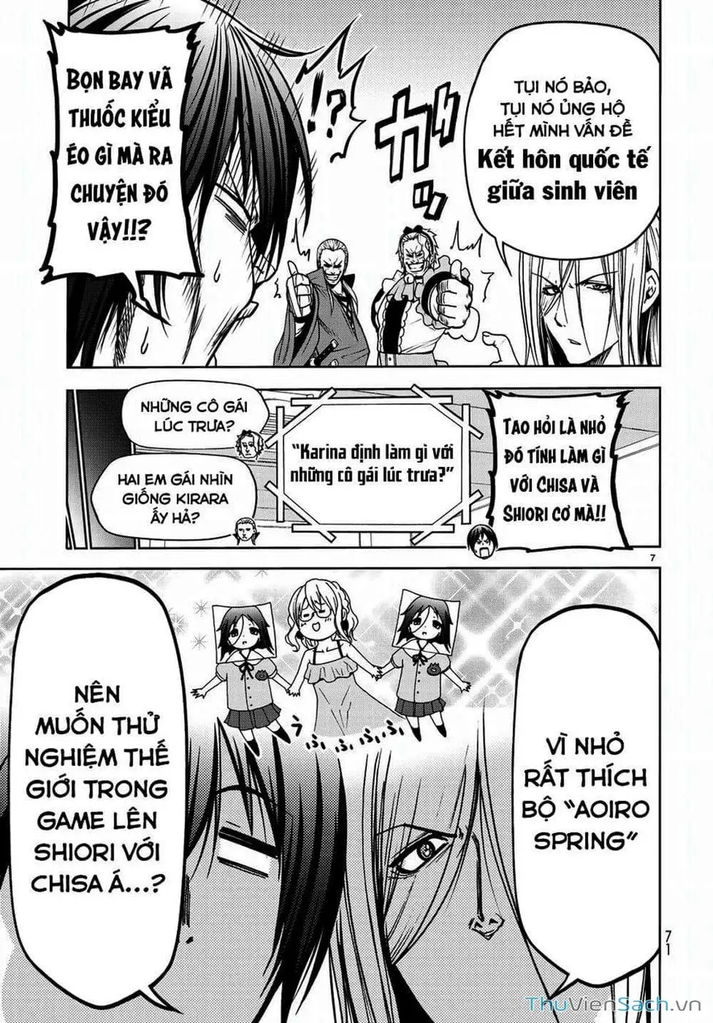 Truyện Tranh Cô Gái Thích Lặn - Grand Blue trang 3