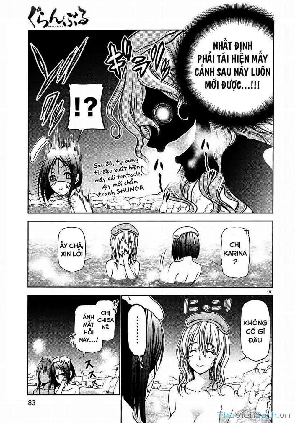 Truyện Tranh Cô Gái Thích Lặn - Grand Blue trang 3