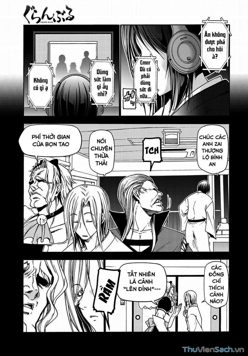 Truyện Tranh Cô Gái Thích Lặn - Grand Blue trang 3