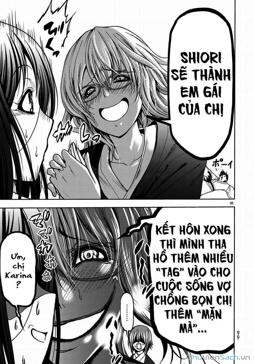 Truyện Tranh Cô Gái Thích Lặn - Grand Blue trang 3