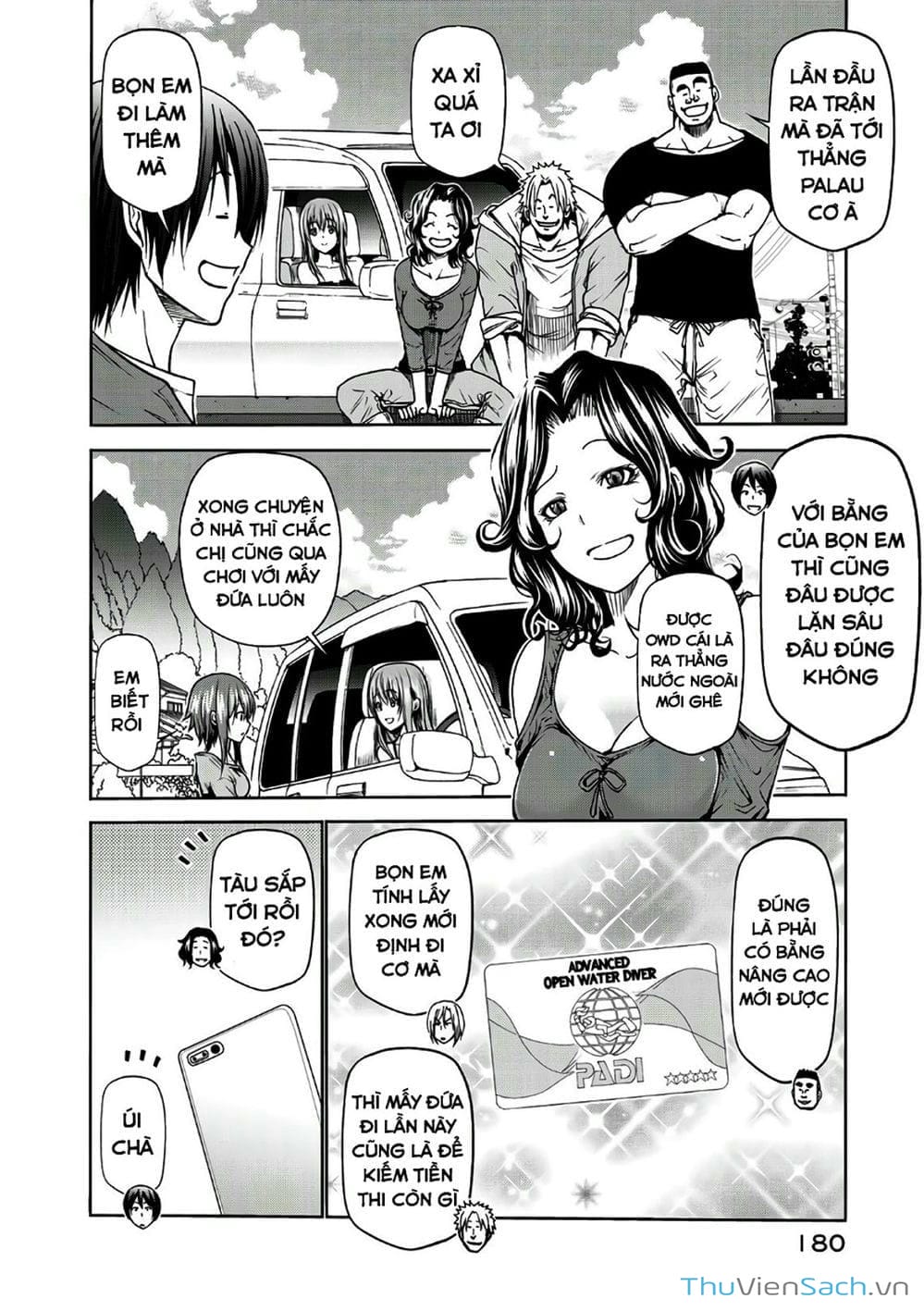 Truyện Tranh Cô Gái Thích Lặn - Grand Blue trang 3