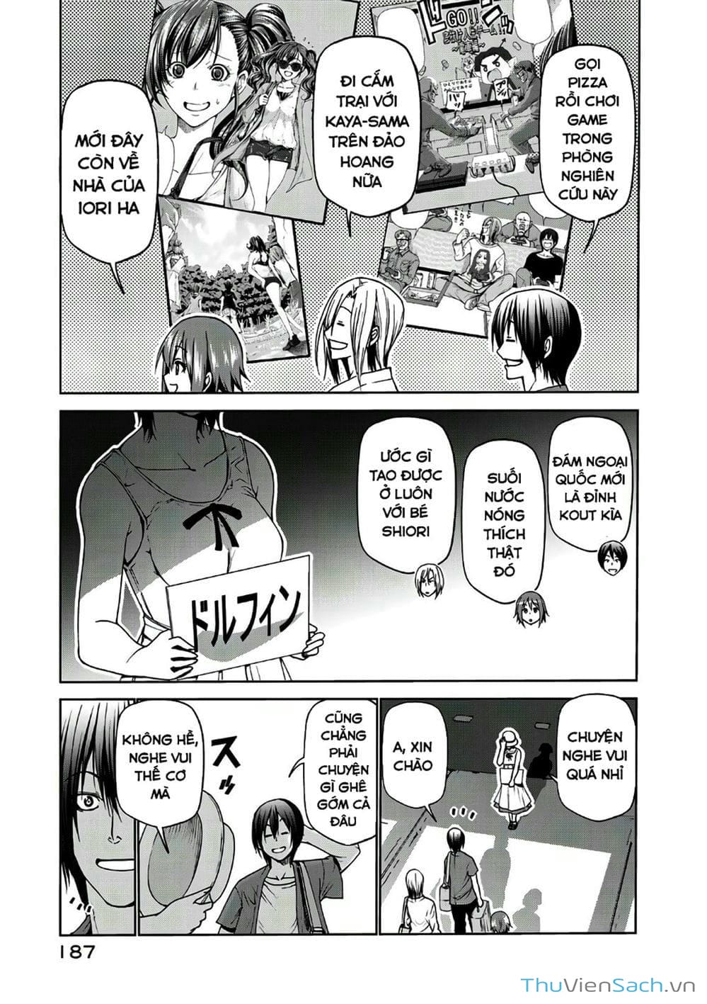 Truyện Tranh Cô Gái Thích Lặn - Grand Blue trang 3