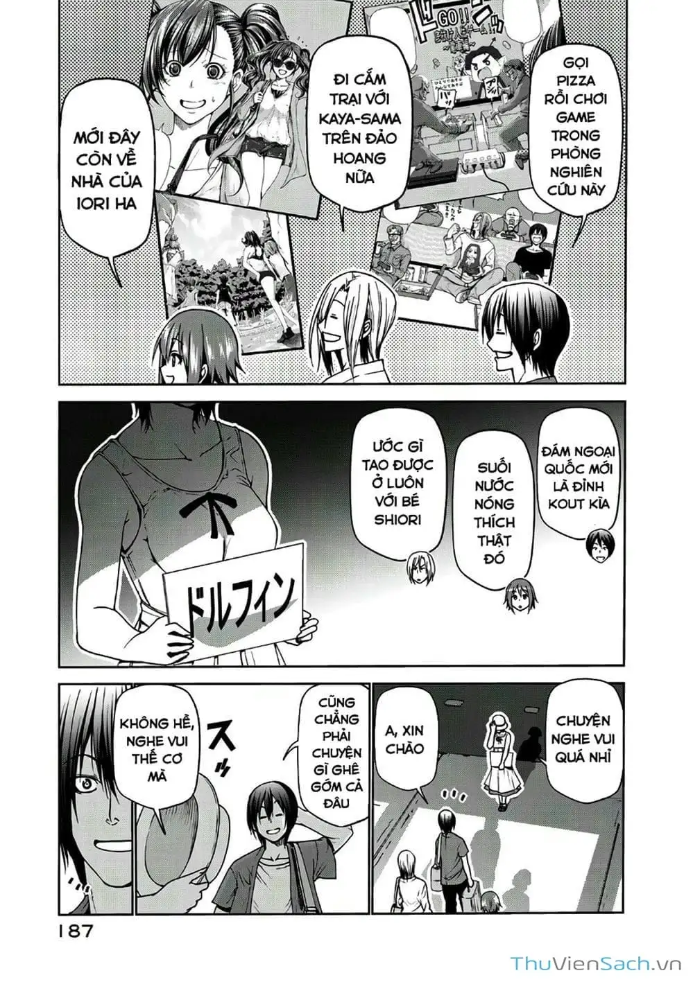 Truyện Tranh Cô Gái Thích Lặn - Grand Blue trang 3