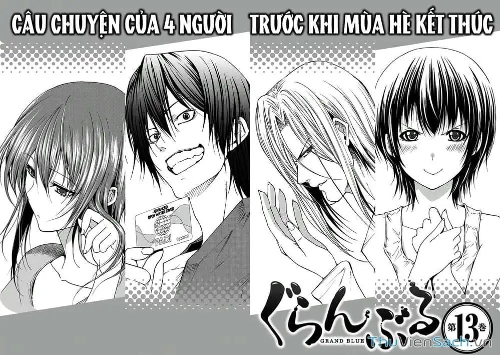 Truyện Tranh Cô Gái Thích Lặn - Grand Blue trang 3